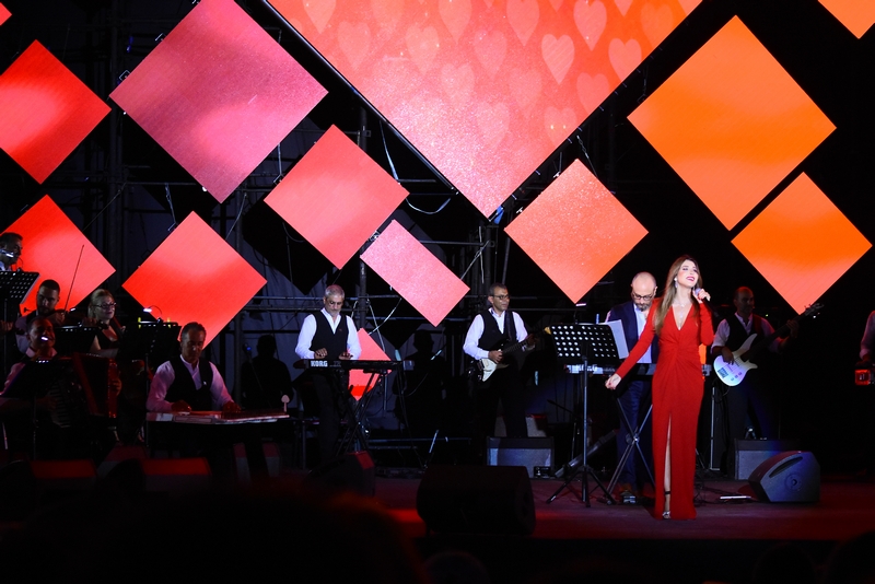 Nancy Ajram at Beirut Holidays